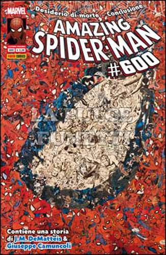 UOMO RAGNO #   600 - AMAZING SPIDER-MAN 18 - COVER A - DESIDERIO DI MORTE 2 (DI 2)